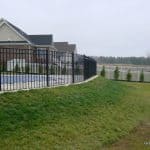 fence around pool